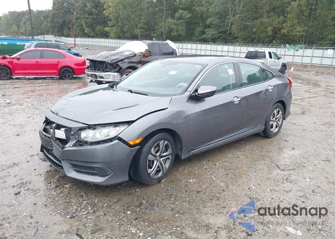 2017 Honda Civic Lx z USA, uszkodzony, nr VIN 19XFC2F53HE220493
